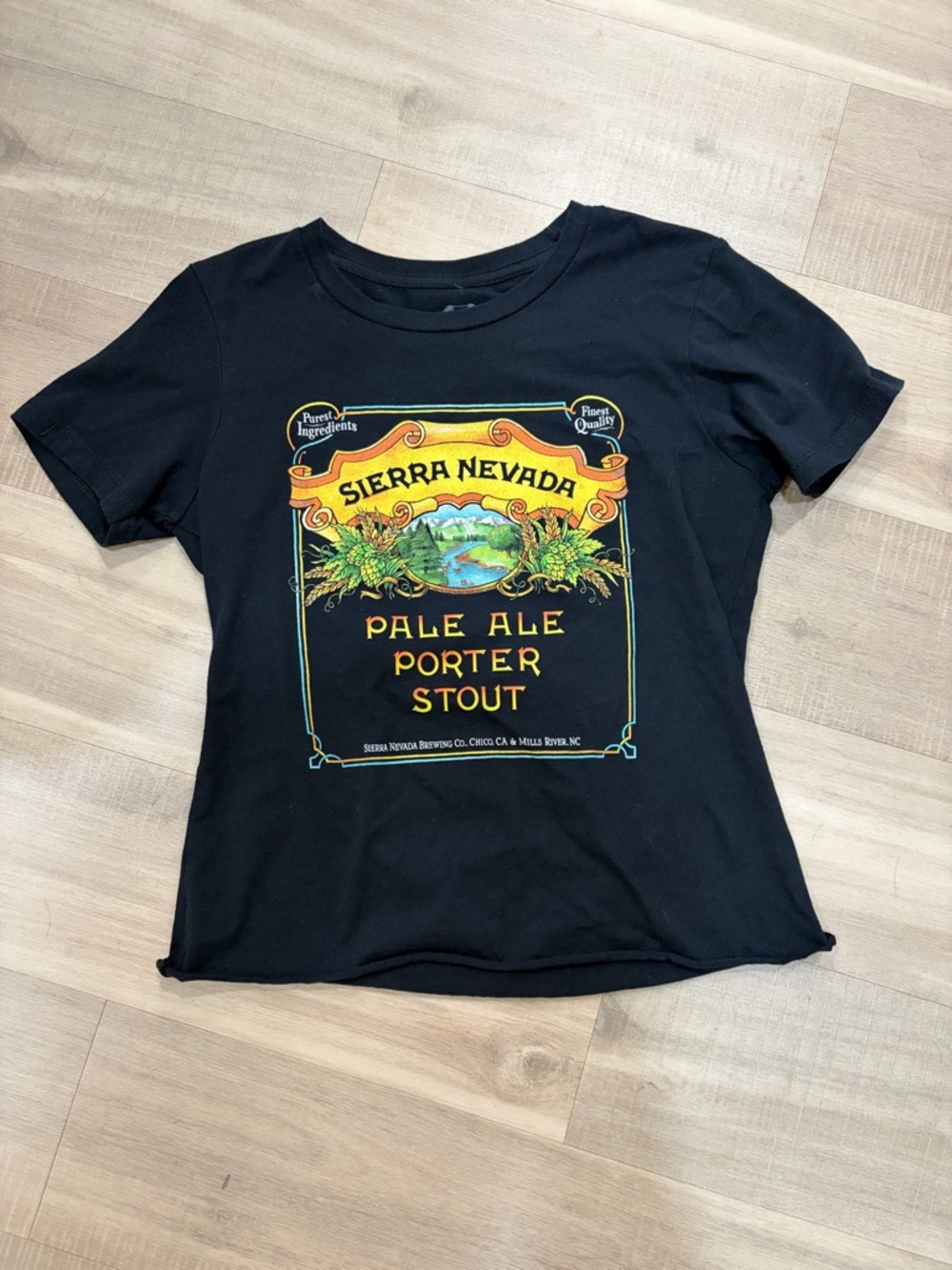 Sierra Nevada Black Graphic Tee - Pale Ale Porter Stout
